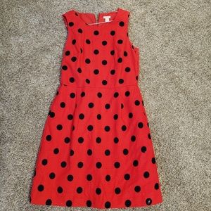J Crew Polka Dot Dress
